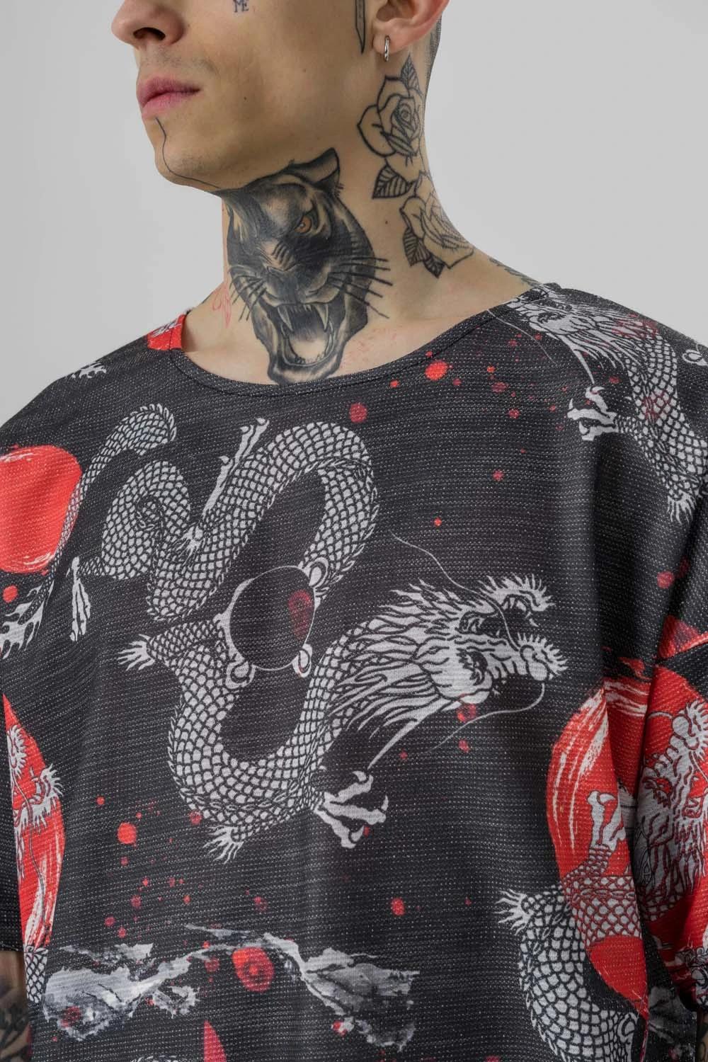 Oversize тениска "Tokyo Ryu"