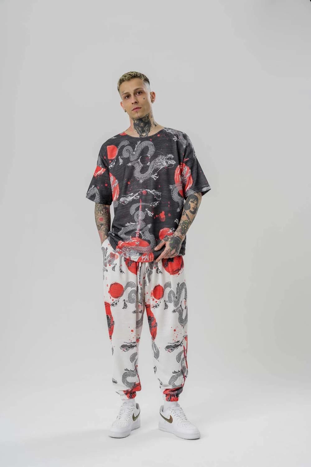 Oversize тениска "Tokyo Ryu"