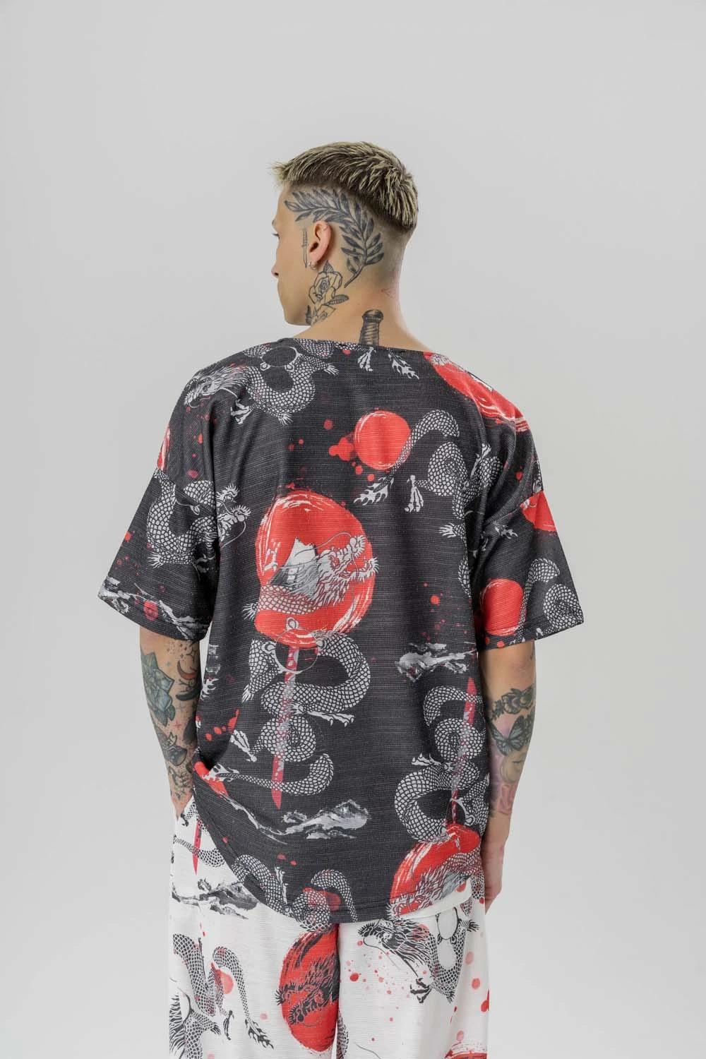 Oversize тениска "Tokyo Ryu"
