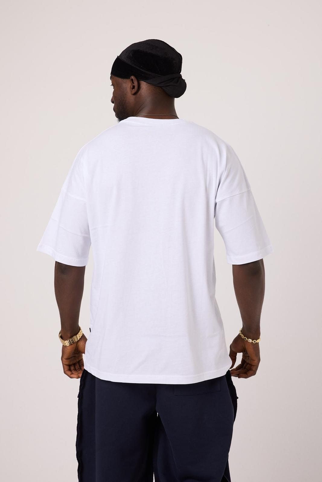 Panic Mask Oversize Tee Lady WH