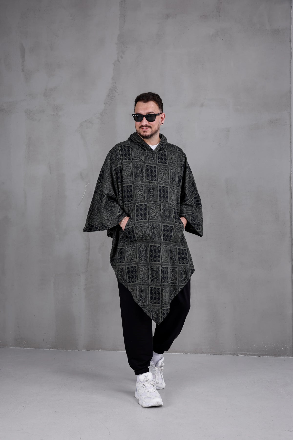 SHADOW TRIBE™ – Oversized Hooded Streetwear Poncho