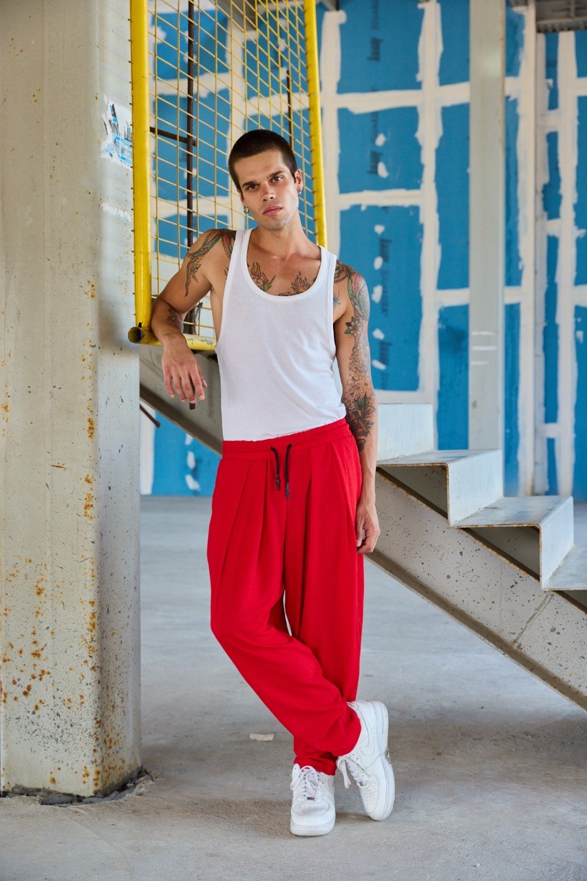 Sandstorm™ Relaxed Urban Pants RED