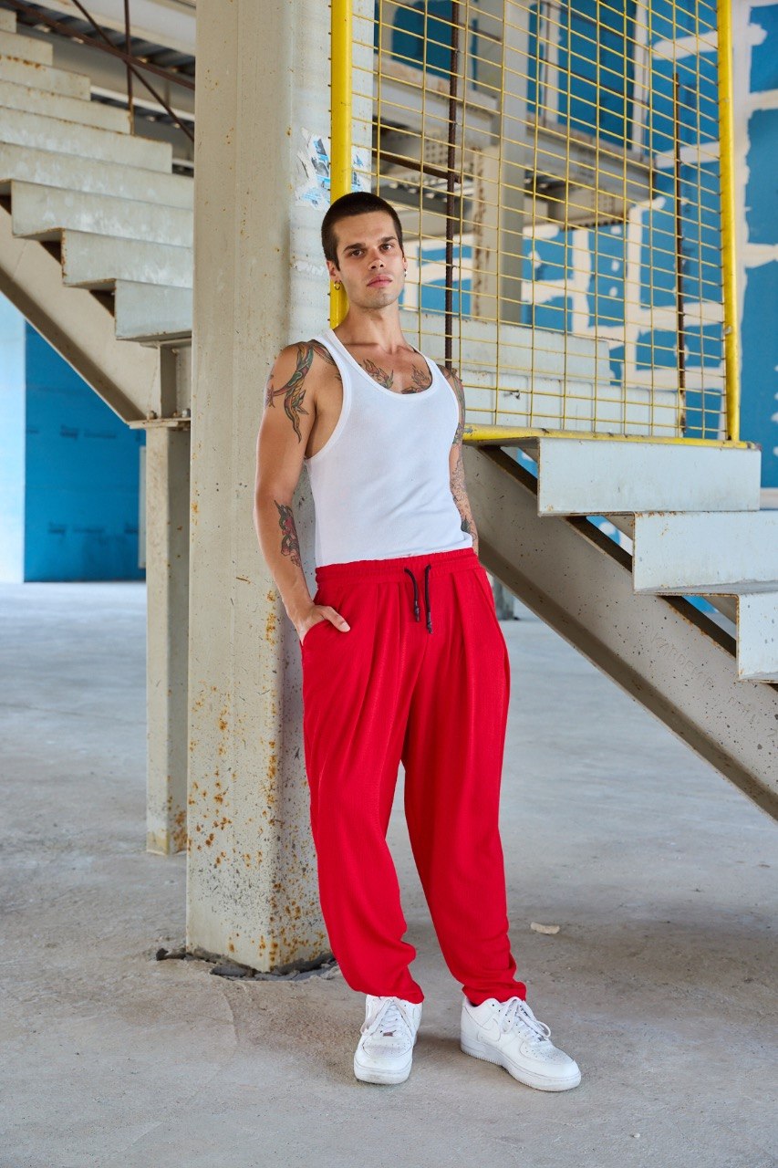 Sandstorm™ Relaxed Urban Pants RED