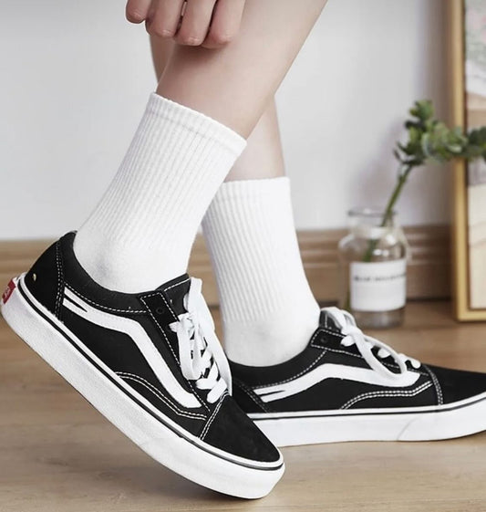 Спортни чорапи „TENNIS SOCKS“ – бели / черни