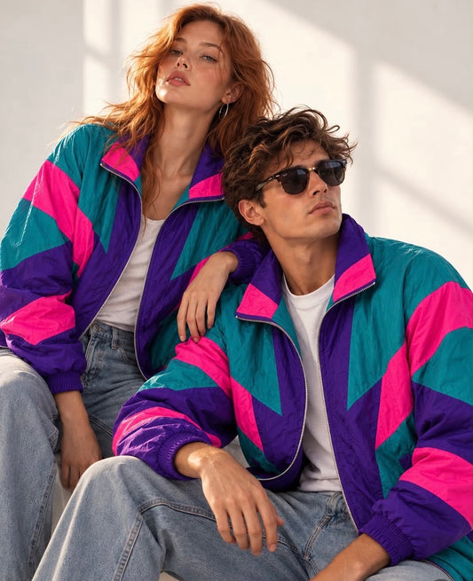 RETRO WAVE™ – 80's Viral Windbreaker