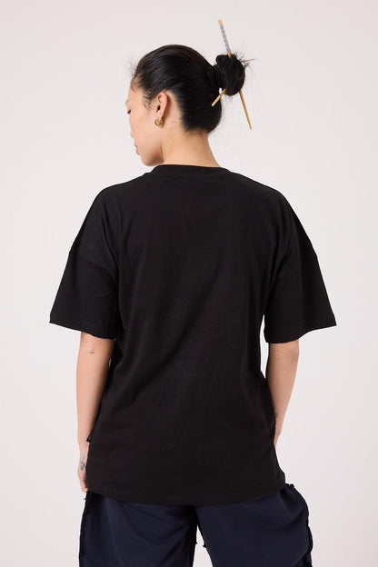 Panic Mask Oversize Tee Lady WH