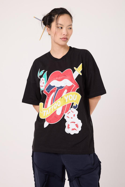 Tattoo Oversize Tee Lady