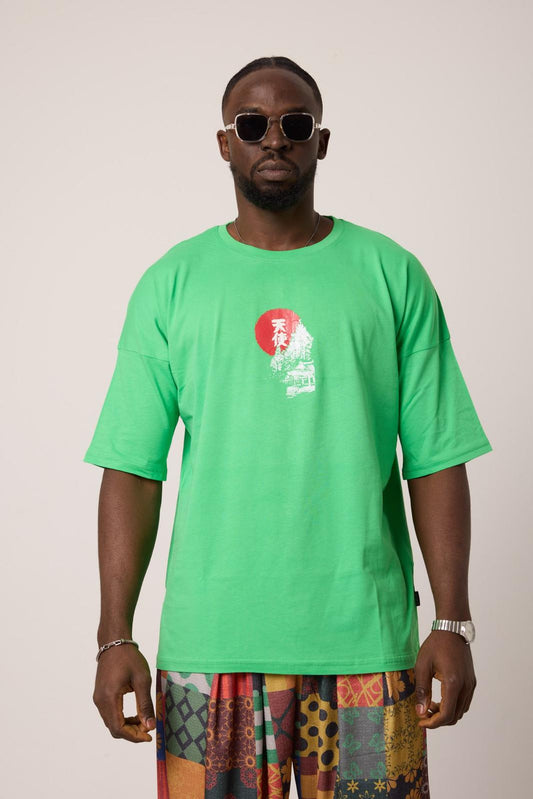 Tokyo Skyline Oversize Tee GR