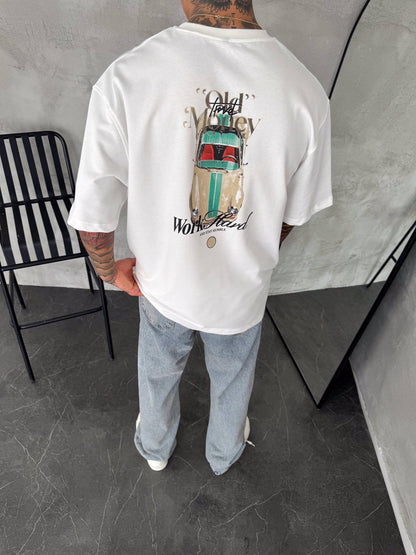 Old Money Oversize Tee WH