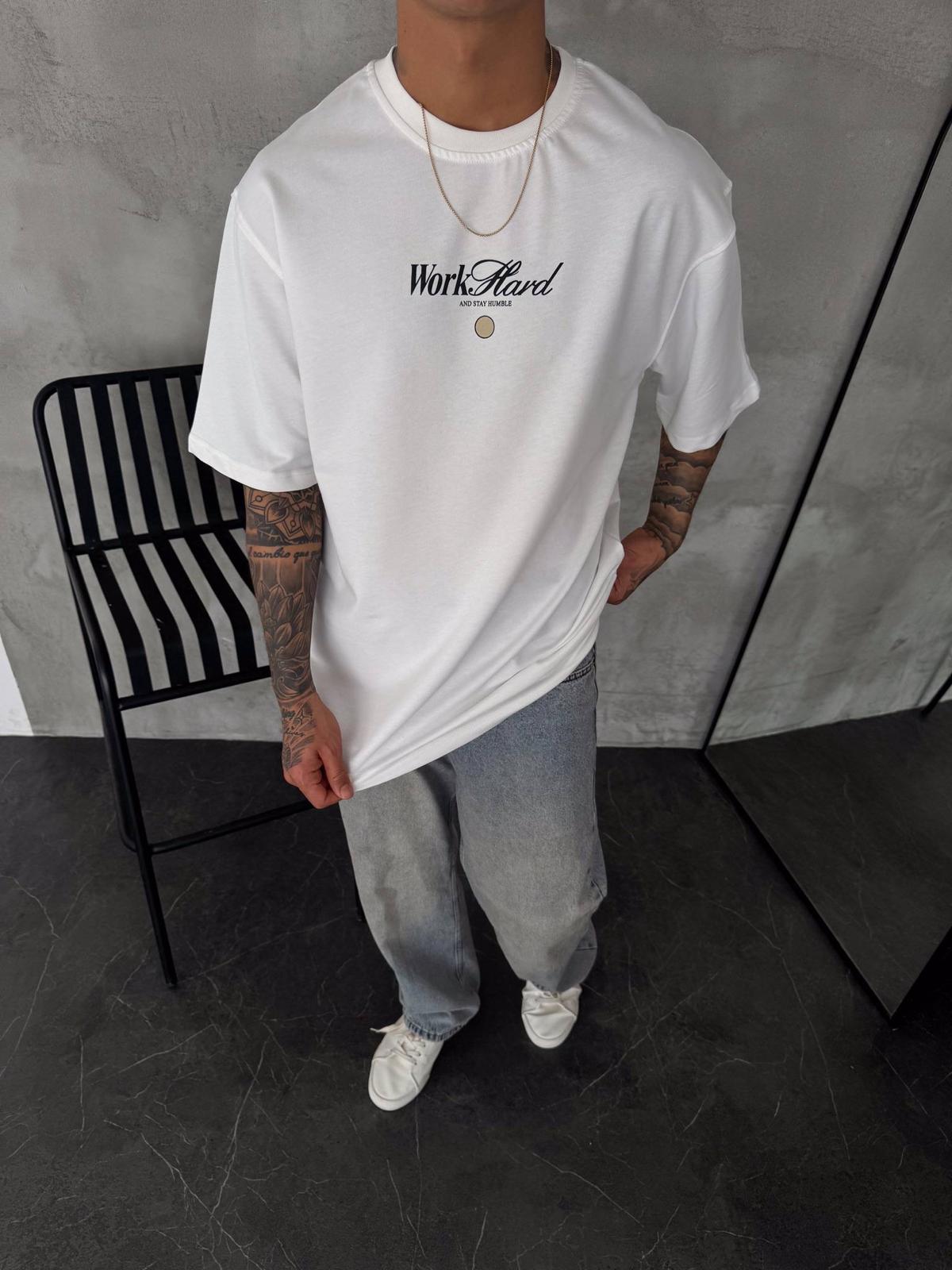 Old Money Oversize Tee WH