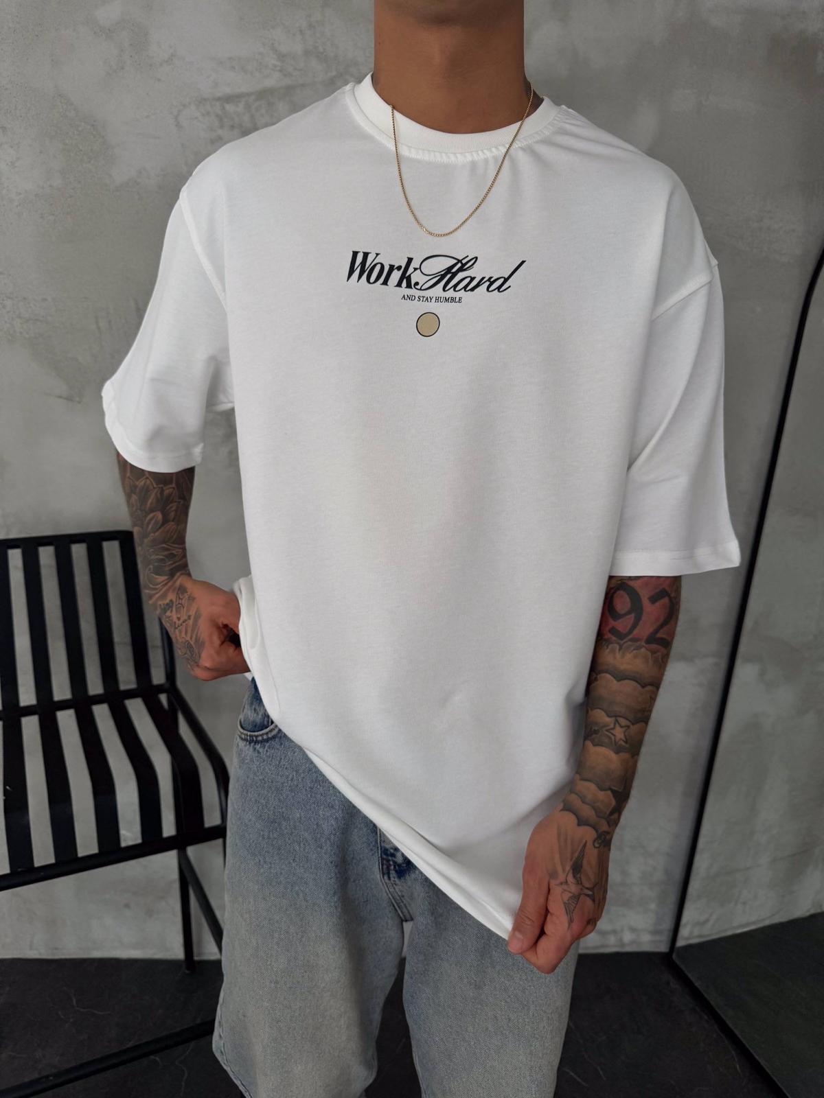 Old Money Oversize Tee WH