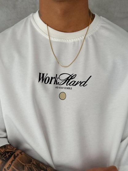 Old Money Oversize Tee WH