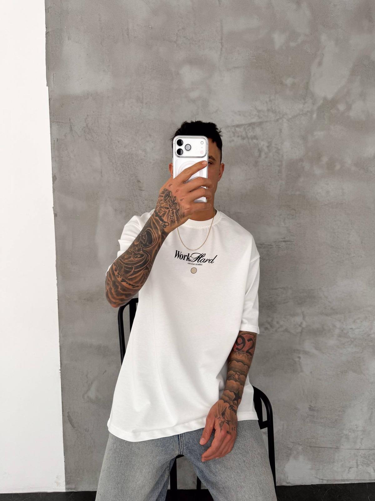 Old Money Oversize Tee WH