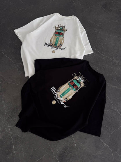 Old Money Oversize Tee WH