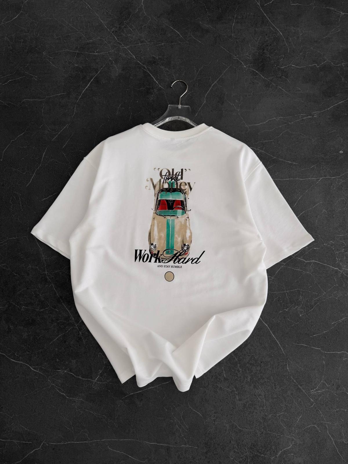 Old Money Oversize Tee WH