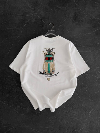 Old Money Oversize Tee WH