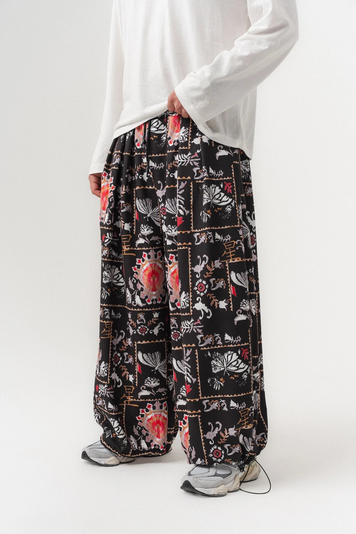 INK RIOT — Wide Leg Pants