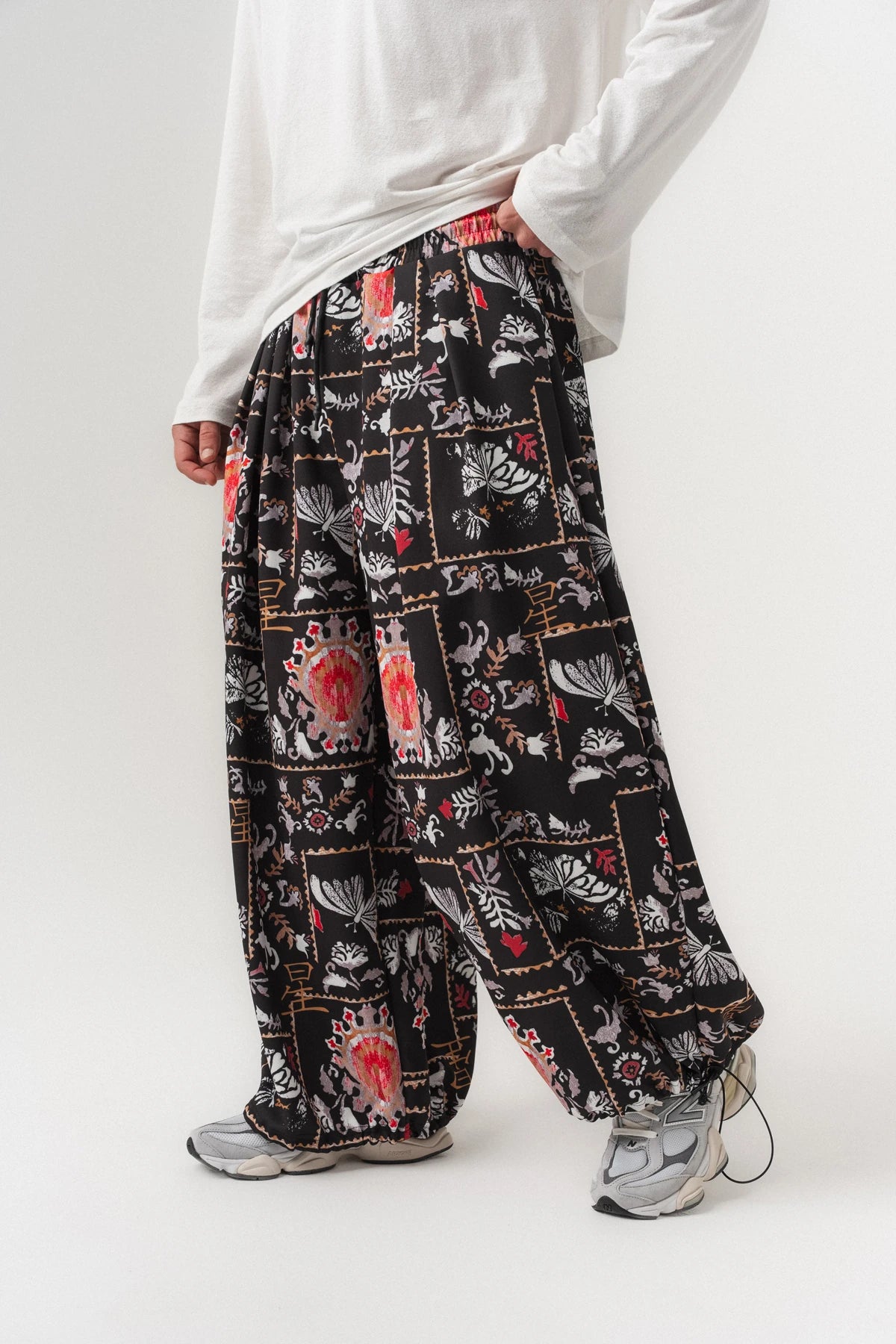 INK RIOT — Wide Leg Pants