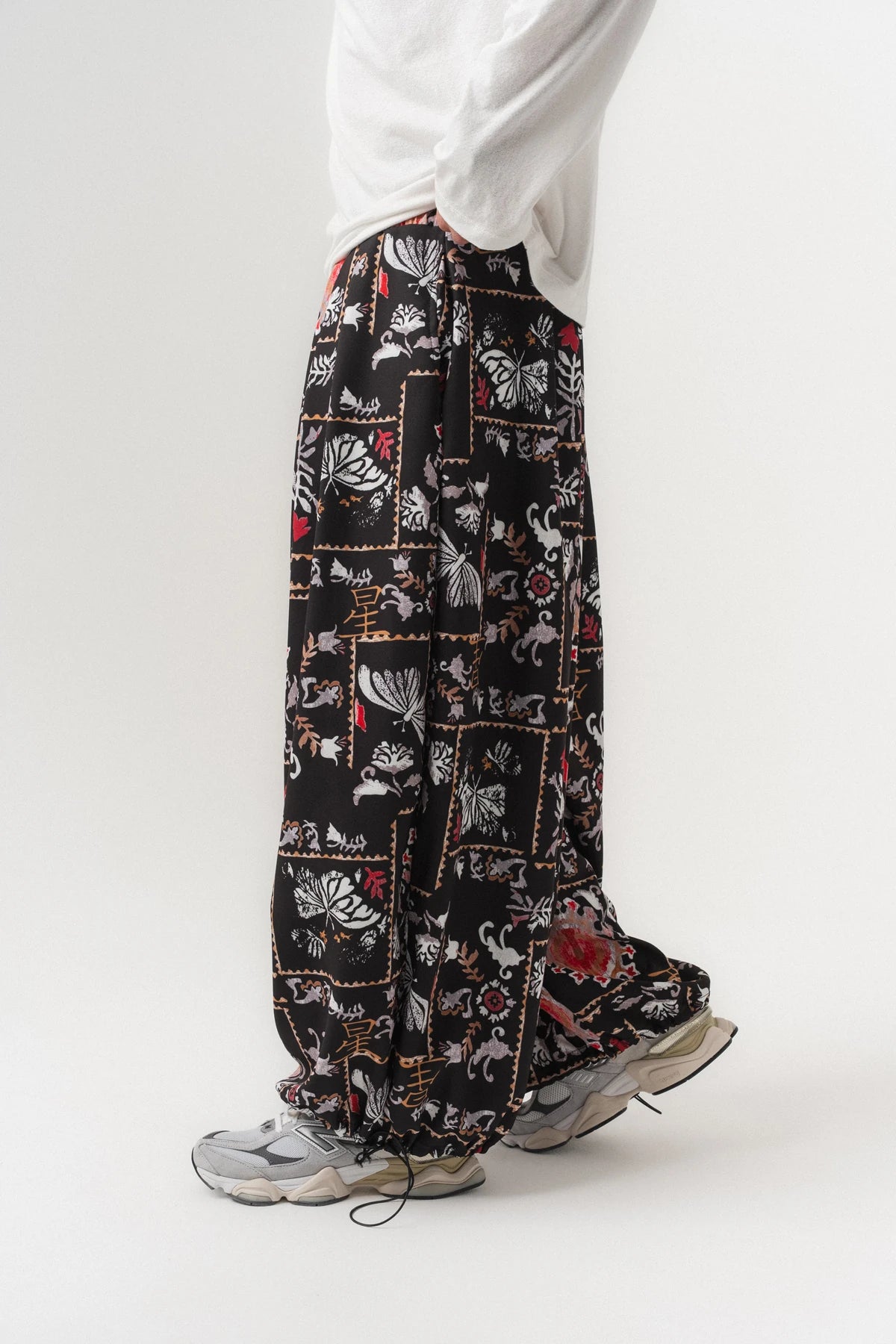 INK RIOT — Wide Leg Pants