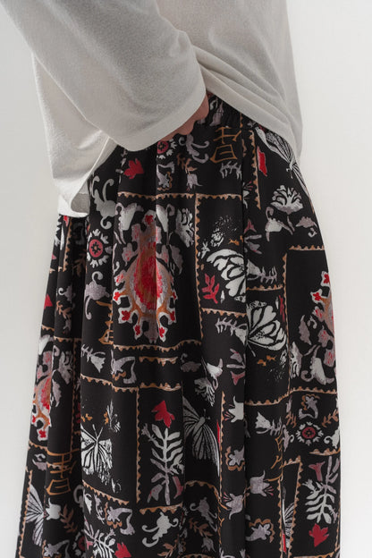 INK RIOT — Wide Leg Pants