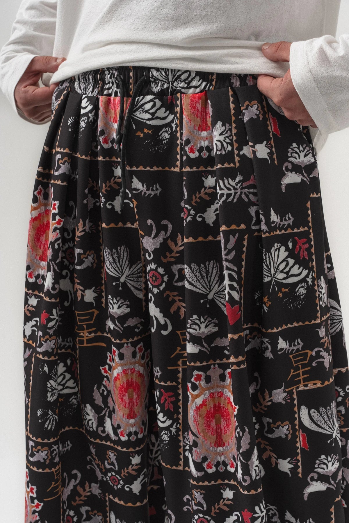 INK RIOT — Wide Leg Pants