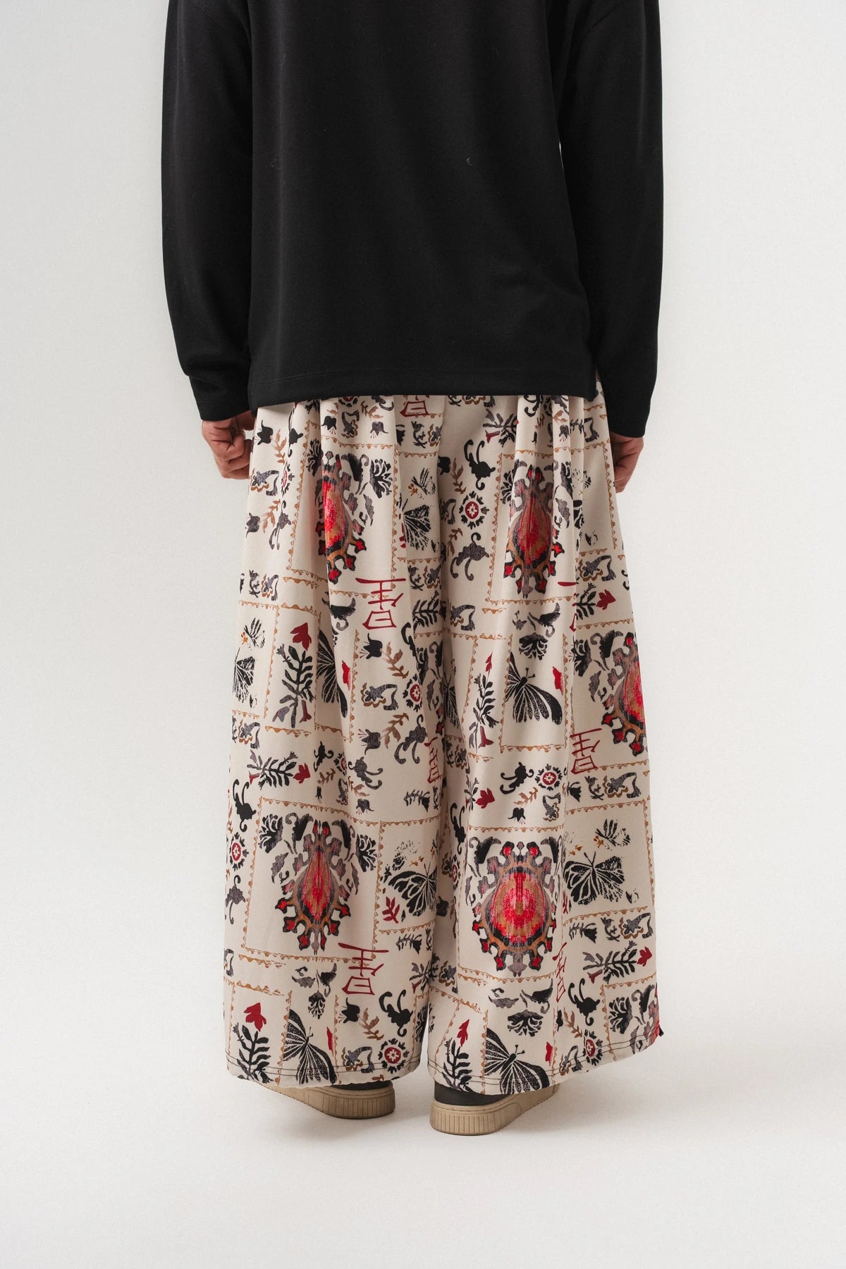 INK RIOT — Wide Leg Pants