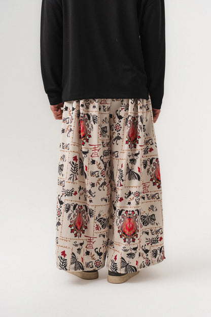 INK RIOT — Wide Leg Pants