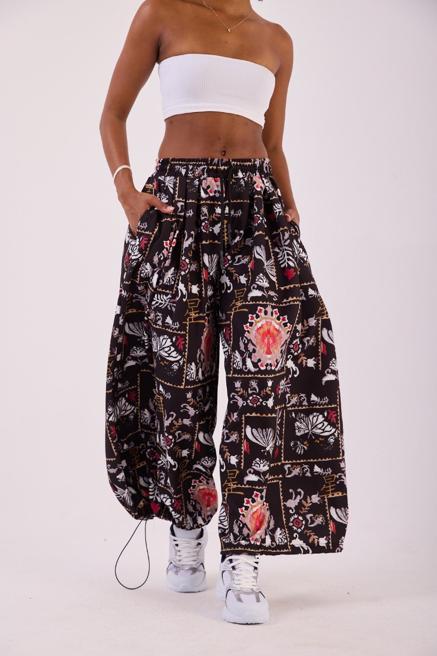 INK RIOT — Wide Leg Pants