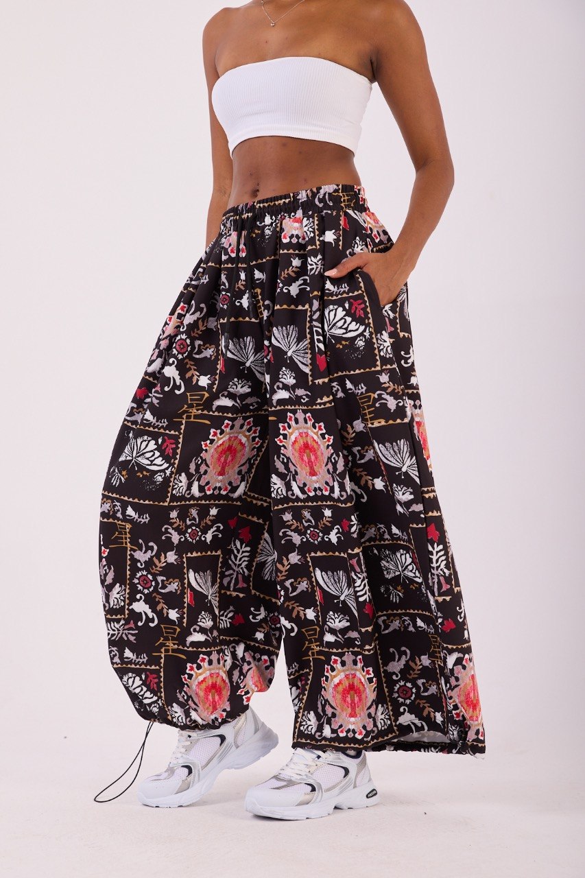INK RIOT — Wide Leg Pants