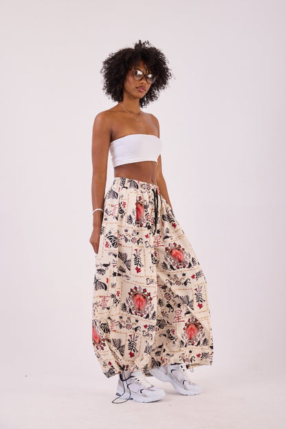 INK RIOT — Wide Leg Pants