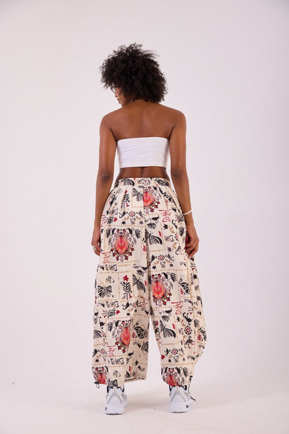 INK RIOT — Wide Leg Pants