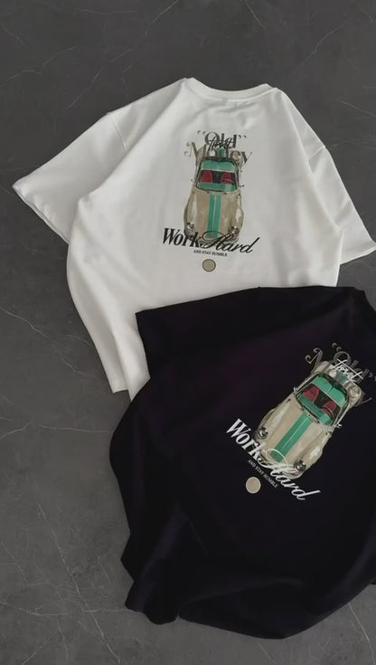 Old Money Oversize Tee WH