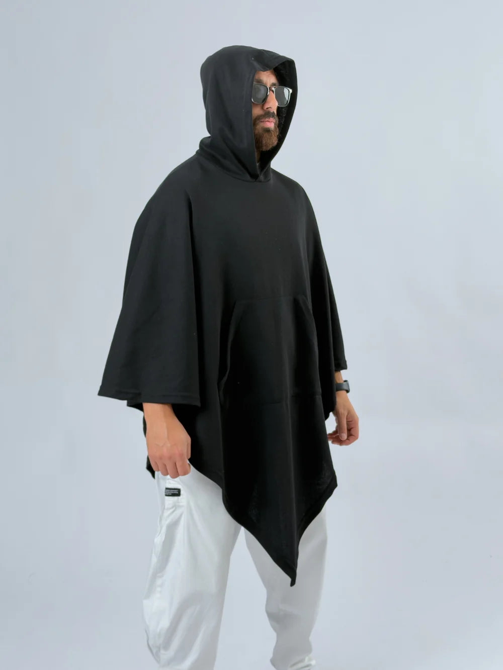 BLACK NOMAD™ – Oversized Hooded Streetwear Poncho